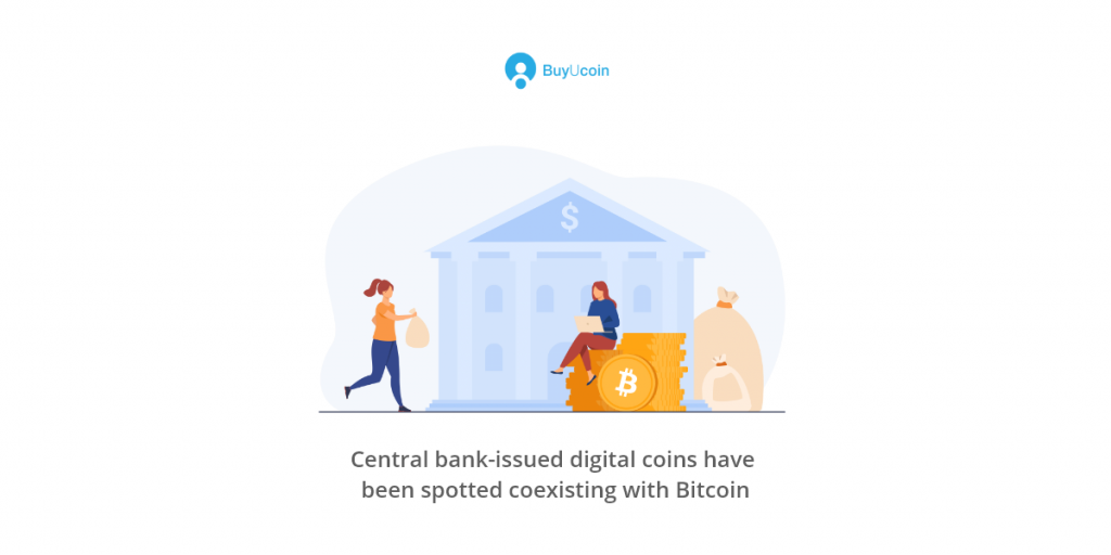 Central bank-issued digital coins
