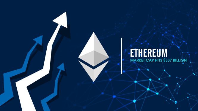 Ethereum market cap hits $337 billion