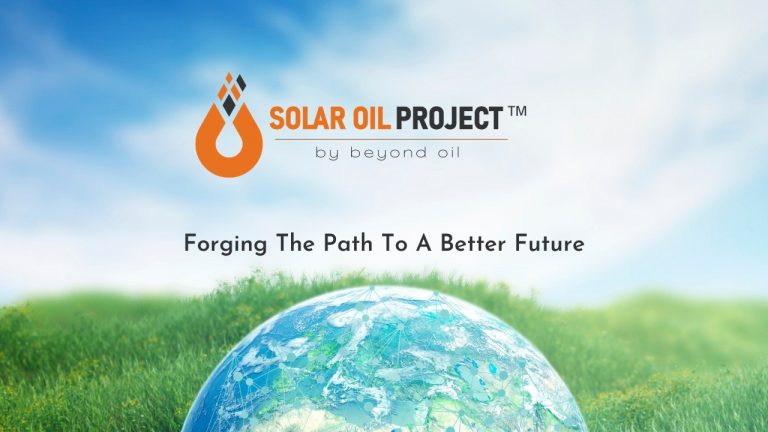 8a434b1ae50e beyond oil launches world s first smart contract driven eco friendly oil production solar oil project 768x432 ScNppe