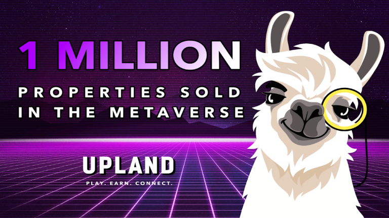 upland is celebrating 1 million nft properties minted in the metaverse 768x432 kMkCUT