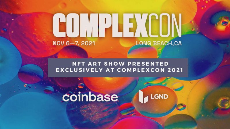 lgnd curates major nft art gallery at complexcon fsmgn7