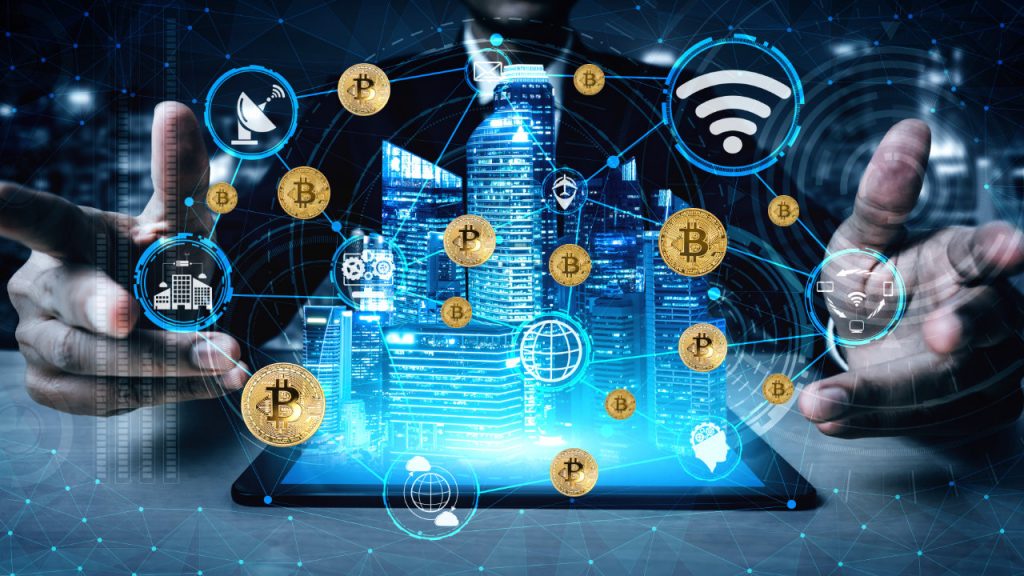 блокчейн и монеты в цифровом пространстве