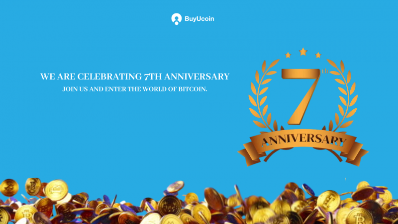BuyUcoin Achievements in Last 7 years | Celebrating 7th Anniversary 1 Celebrating BuyUcoin Anniversary 2023